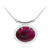 Collar en plata con Turquesa púrpura del Mohave Kingman (Jones Lee)