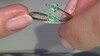 Zilveren ring met Colombiaanse smaragden