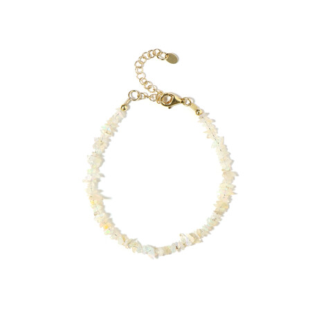 Zilveren armband met Welo-opalen