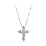 Gouden halsketting met SI1 (H) Diamanten (CIRARI)