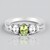 Anello in argento con Granato Mali