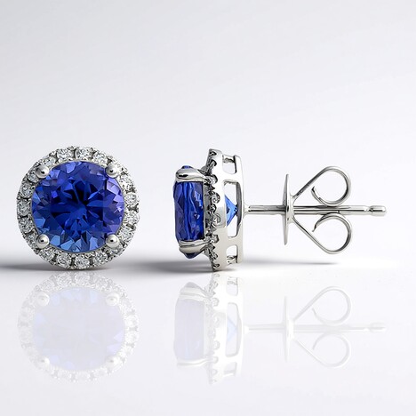 Orecchini in oro con Tanzanite AAA (CIRARI)