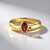 Anello in oro con Tormalina Rosa Nigeriana (Adela Gold)