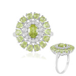 Peridot-Silberring