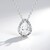 Collana in argento con Topazio Bianco