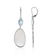 Orecchini in argento con Madreperla