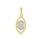 Welo Opal Silver Pendant