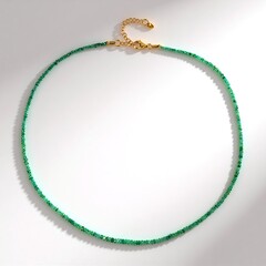 Collana in argento con Smeraldo Colombiano