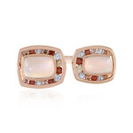 Anello in argento con Pietra di Luna Bianca (KM by Juwelo)