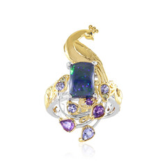 Anello in argento con Opale Mezezo (Gems en Vogue)