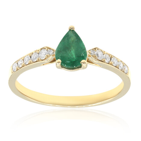 AAA-Sambia-Smaragd-Goldring (CIRARI)