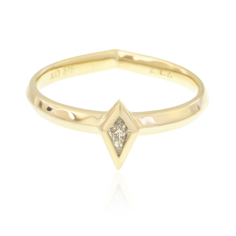 Gouden ring met een VS1-Diamant (G) (de Melo)