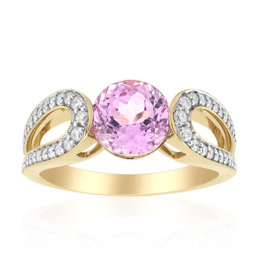Patroke-Kunzit-Goldring (de Melo)