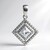 Ciondolo in argento con Zircone