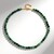 Collana in argento con Quarzo Verde