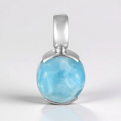 Ciondolo in argento con Larimar