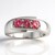 Anello in argento con Tormalina Rosa Brasiliana (Pallanova)