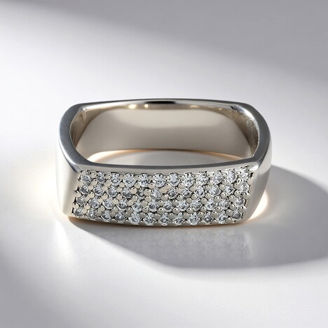 Anello in argento con Zircone (de Melo Essence)