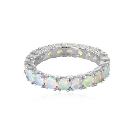 Anello in argento con Opale di Welo