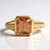 Anello in oro con Tormalina Neon del Congo (CIRARI)