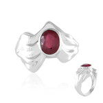 Anillo en plata con Rubí de Madagascar (de Melo Essence)