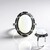 Anello in argento con Pietra di Luna Arcobaleno