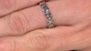 Zilveren ring met alexandrieten