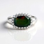 Mezezo Opal Silver Ring (de Melo Essence)