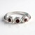 Anello in argento con Granato Mozambico