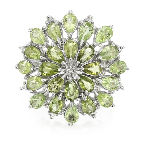 Bague en argent et Tourmaline Paraïba