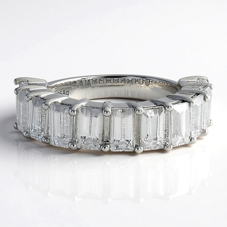 Anello in argento con Zircone