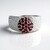 Anello in argento con Spinello Rosso (de Melo Essence)