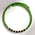 Bracelet en acier et Diopside de Russie (Riya)