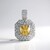 Ciondolo in argento con Zircone Giallo (Adela Silber)