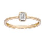 SI1 (H) Diamant-Goldring (CIRARI)