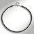 Collana in argento con Ematite Nera