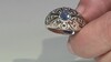 Bague en argent et Saphir bleu (Annette classic)