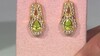 Pendientes en plata con Esfena