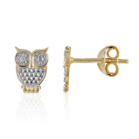 Pendientes en plata con Diamante I3 (I)