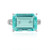 Zilveren ring met een blauwe Paraiba kwarts
