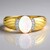 Anello in argento con Opale di Welo