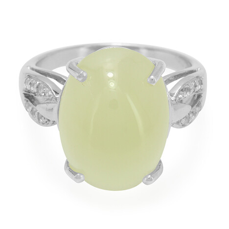 Bague en argent et Aragonite de Capillitas