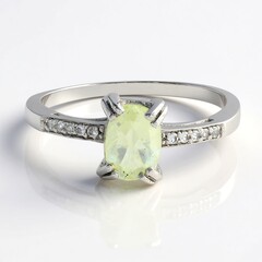 Anello in argento con Ortoclasio