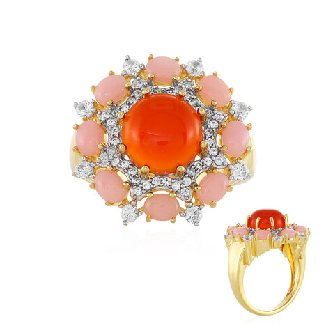 Carnelian Silver Ring
