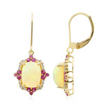 Gouden oorbellen met AAA Welo-opalen (CIRARI)