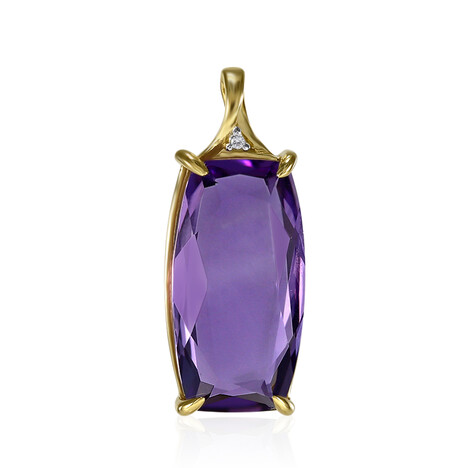 Amethyst-Silberanhänger