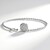 Bracciale in argento con Diamante SI1 (G) (Annette)