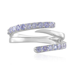 Bague en argent et Tanzanite (de Melo)