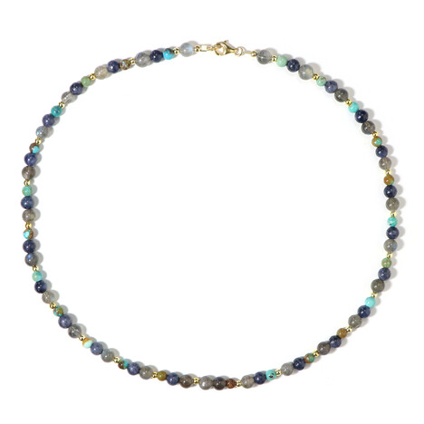 Labradorite Silver Necklace