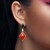 Carnelian Silver Earrings
